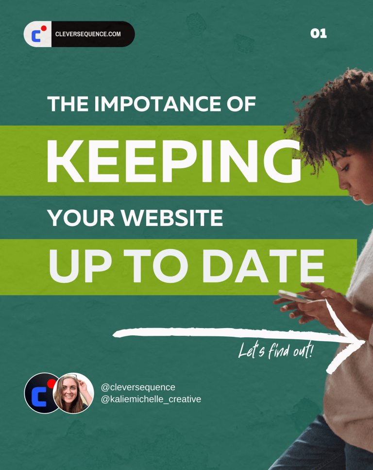 The Importance of keeping your website up to date