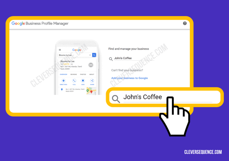 17 Tips to Make Your Business Show - Click On To Manage My Business Enter The Name Of Your Business 768x540 
