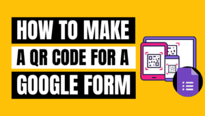 how to make a qr code for a google form