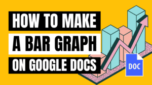 how to make a bar graph in google docs