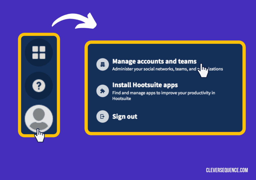 Manage Your Team and Account - hootsuite