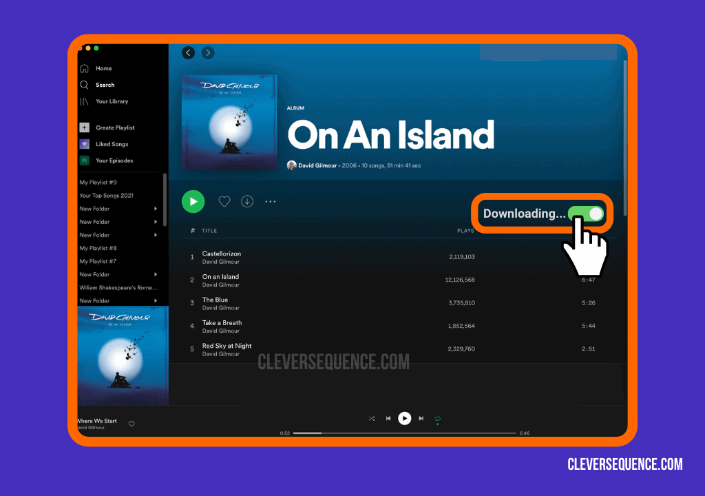 click on the download button to download single songs on your desktop - How to download single songs on Spotify