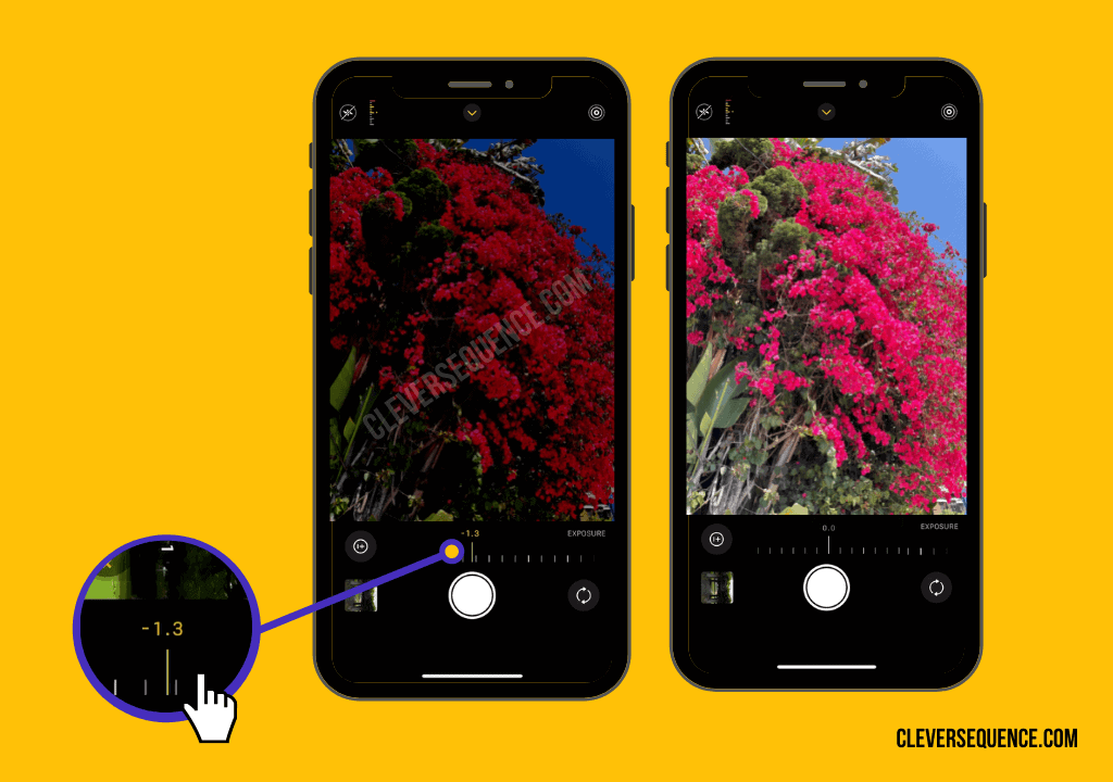 Adjust Exposure how to fix grainy photos on Android