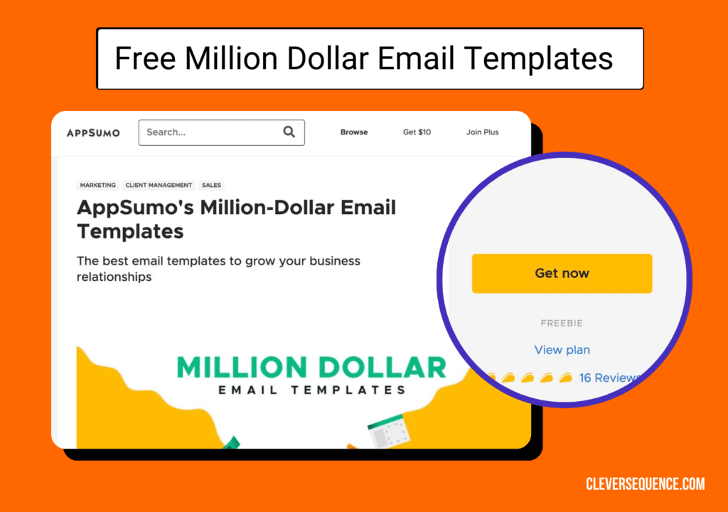 AppSumo Million-Dollar Email Templates - how to sound professional in an email - how to sound more professional in writing