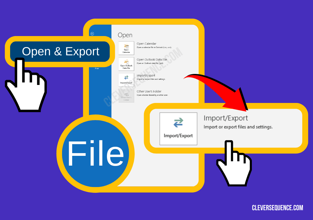 Click on the File menu how to save emails from Outlook 365 to hard drive