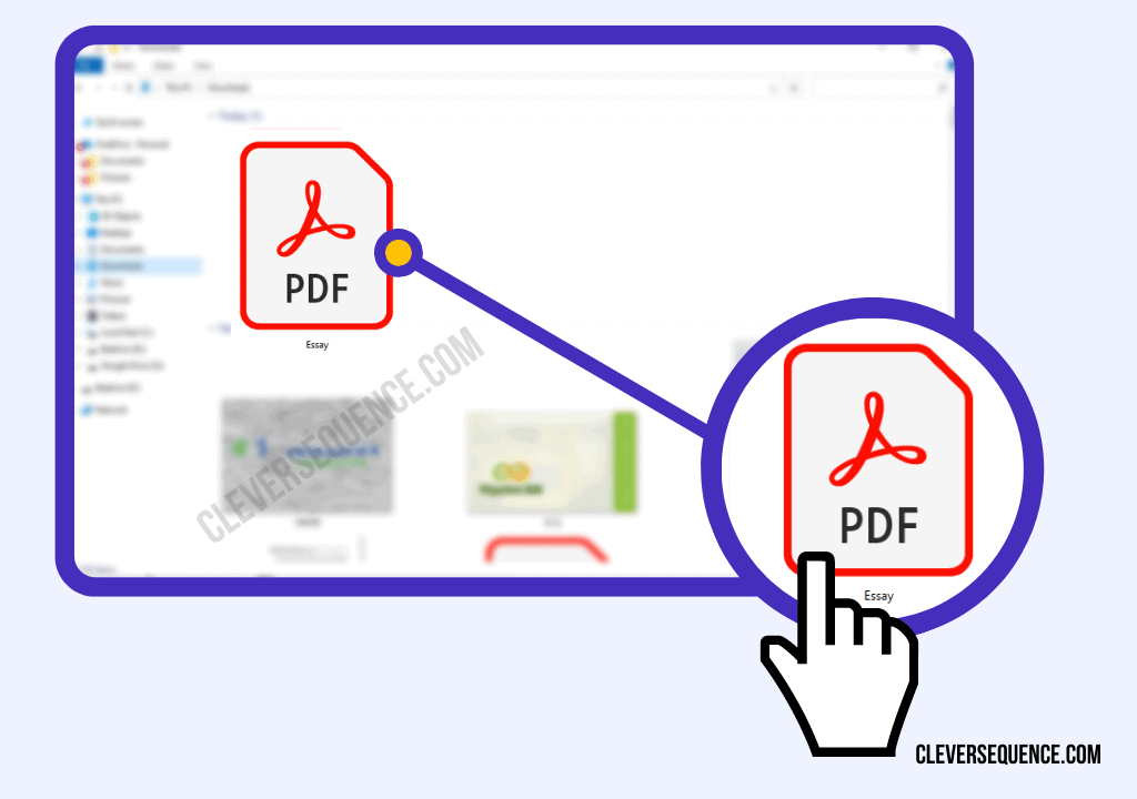 Download and Open the Document how to markup a PDF in Adobe Reader