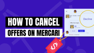How to Cancel Offer on Mercari