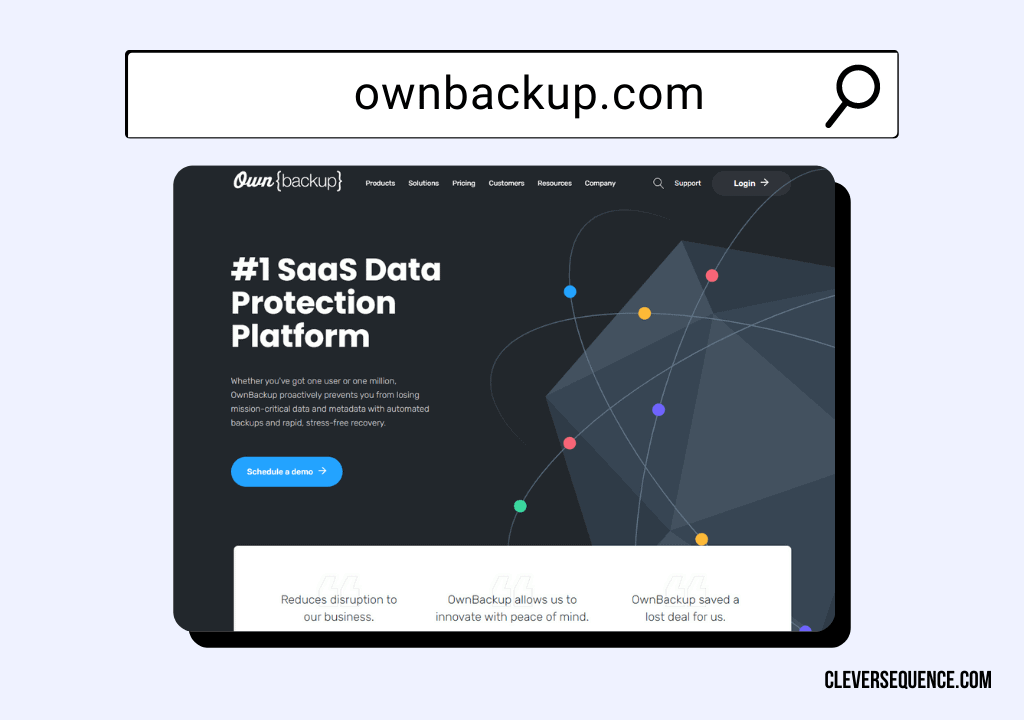 OwnBackup backup solutions comparison