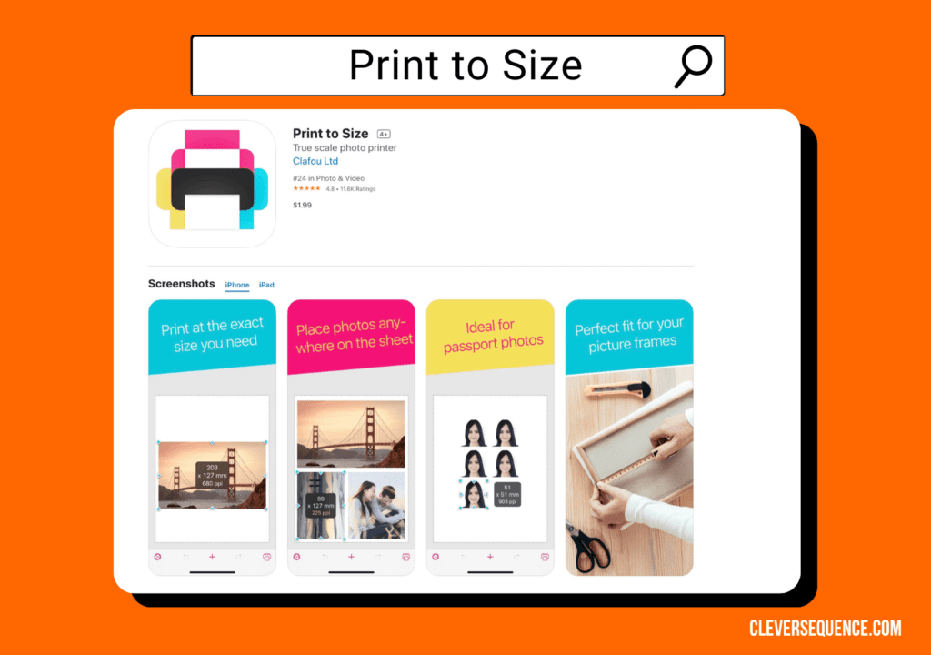 Print to Size how to print poster size in PDF
