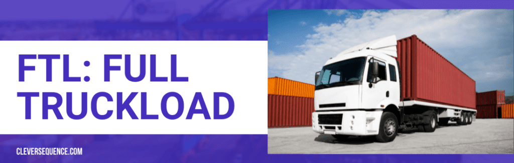 FTL Full Truckload how is freight cost calculated