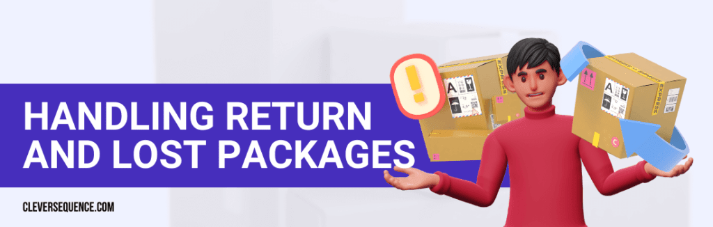 Handling Return And Lost Packages how to ship on Etsy for beginners