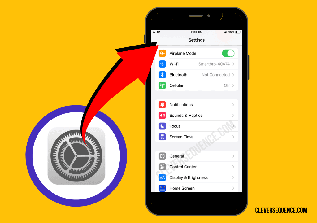On your iPhone home screen open your settings icon how to set up Google account on iPhone