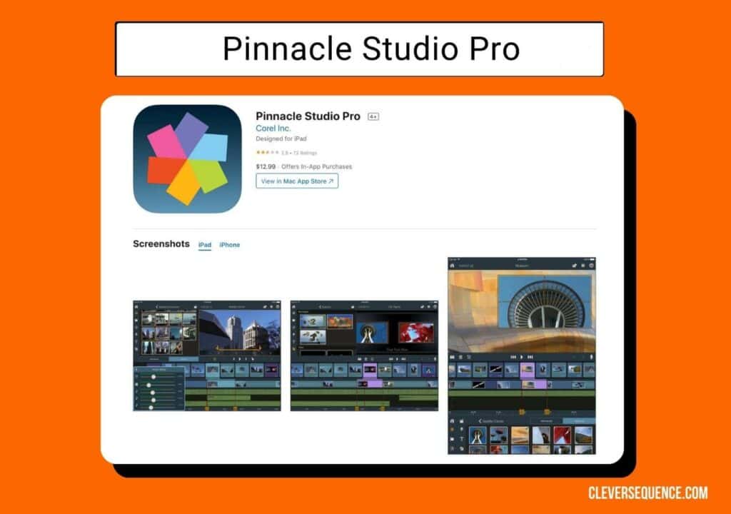 Pinnacle Studio Pro how to improve video quality on iPhone