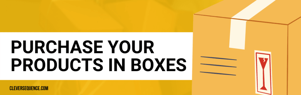 Purchase Your Products in Boxes cheapest way to ship moving boxes