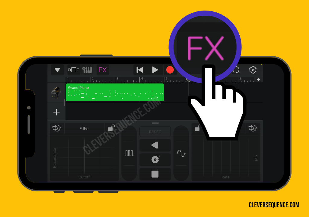 To access the Remix FX controls you will click on the FX button how to trim a song on iPhone