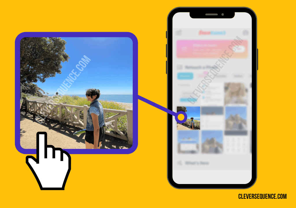 choose the photo you need to retouch how to retouch photos on iPhone
