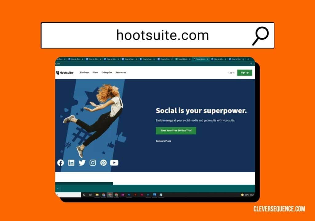 hootsuite how to schedule a post on Facebook group