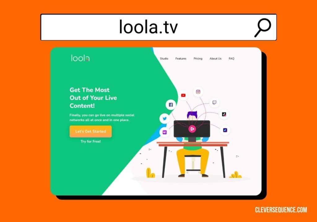 loola - how to go live on Instagram on a computer
