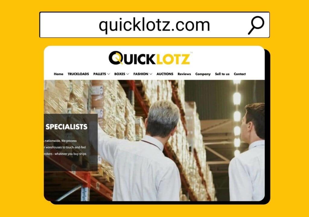 quicklotz - how to sell liquidation pallets