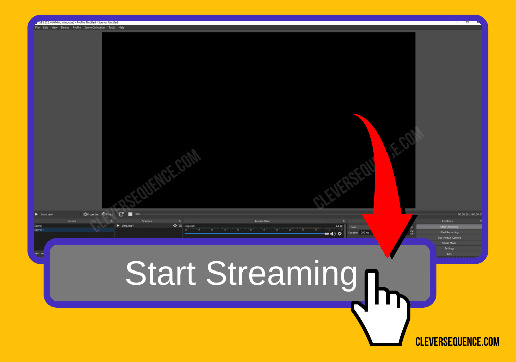 Click Start Streaming and return to Facebook to start your broadcast Facebook live with multiple presenters