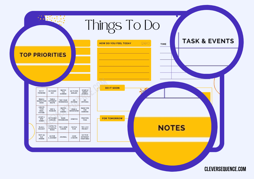 Use Every Part of Your Planner how to use a day planner effectively