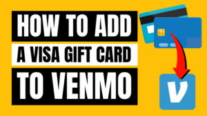 how to add gift card to venmo