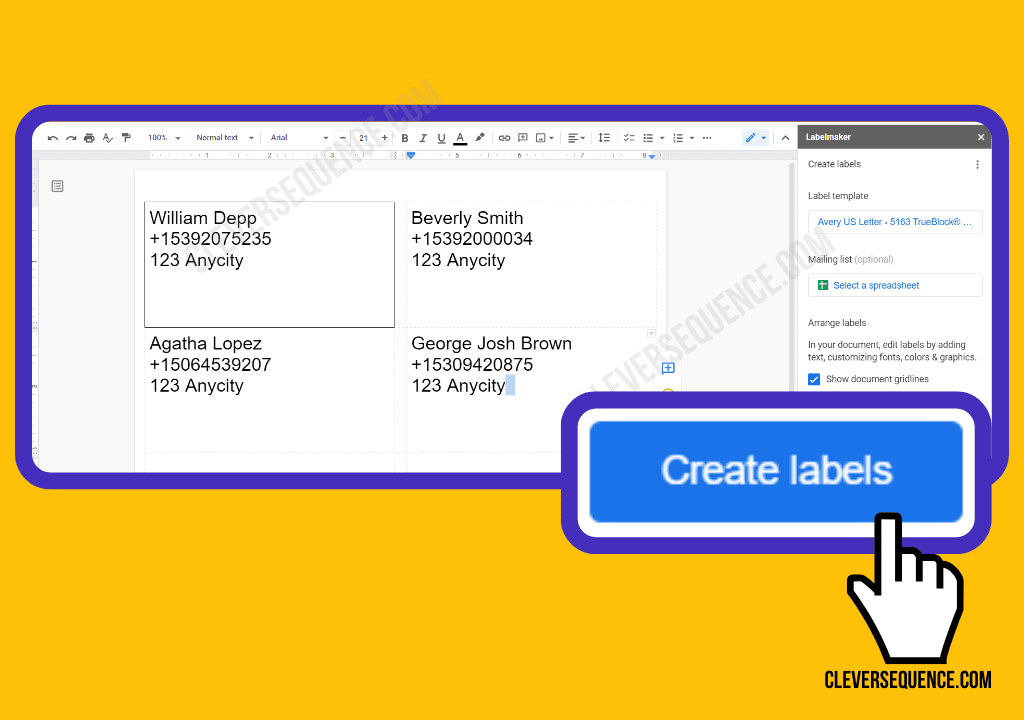 Create a Hard or Soft Return in Google Docs