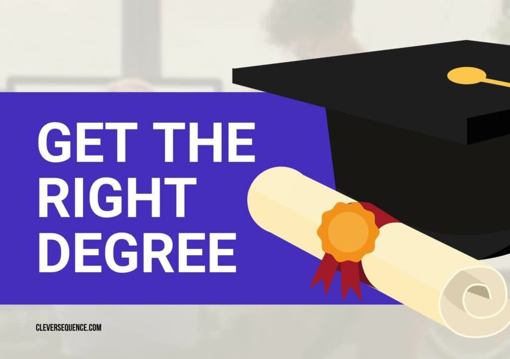 Get the Right Degree how to get a job in filmmaking