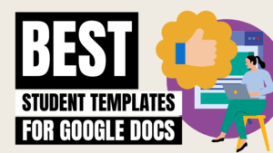 Google Docs templates free for students