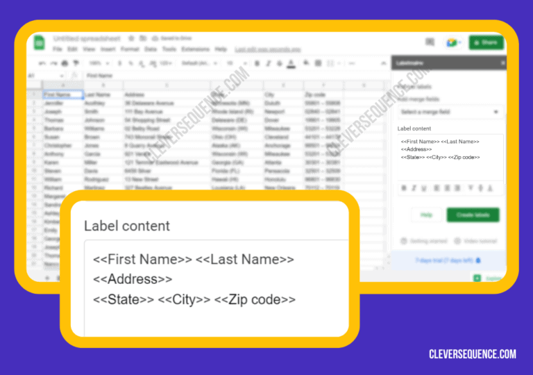 7 Steps to Print Labels From Google Sheets in 2024