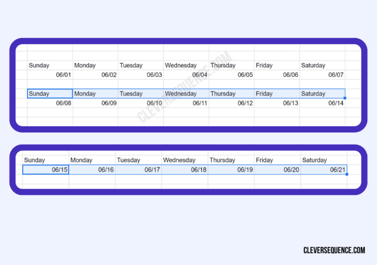 3 Ways to Make a Schedule on Google Sheets 2024