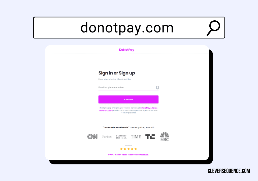 Sign Up for DoNotPay how to delete Shopify account after trial