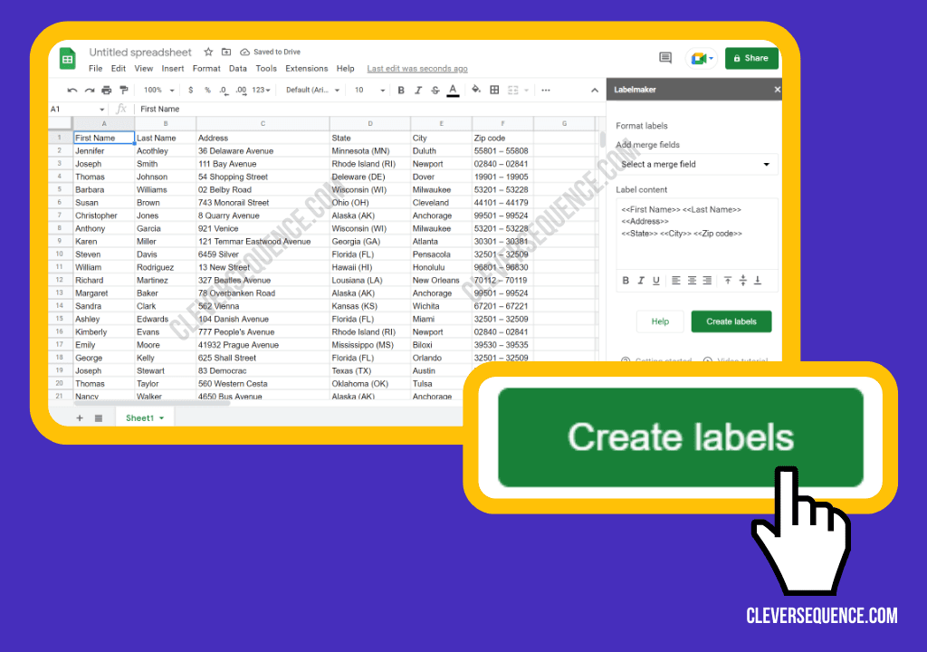 Tap Create Labels how to print labels from Google Sheets how to print labels from Google Sheets
