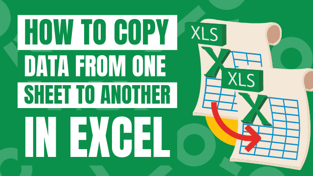 Copy Data From One Sheet To Another In Excel Using Formula