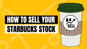 how to sell Starbucks stock