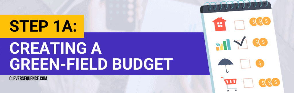 Creating a Green-Field Budget - family budget how to prepare annual budget for a company
