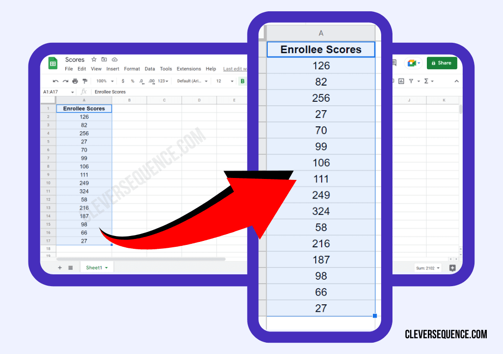 Determine Which Data to Use and Highlight it