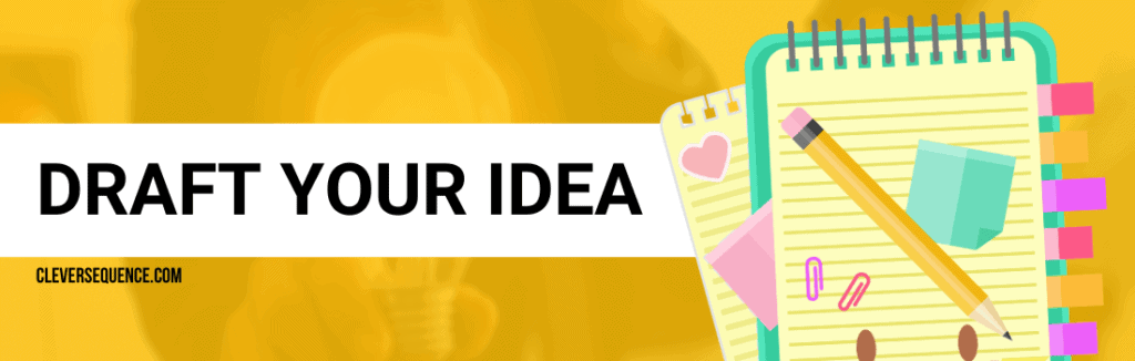 Draft your idea how to create a digital planner to sell