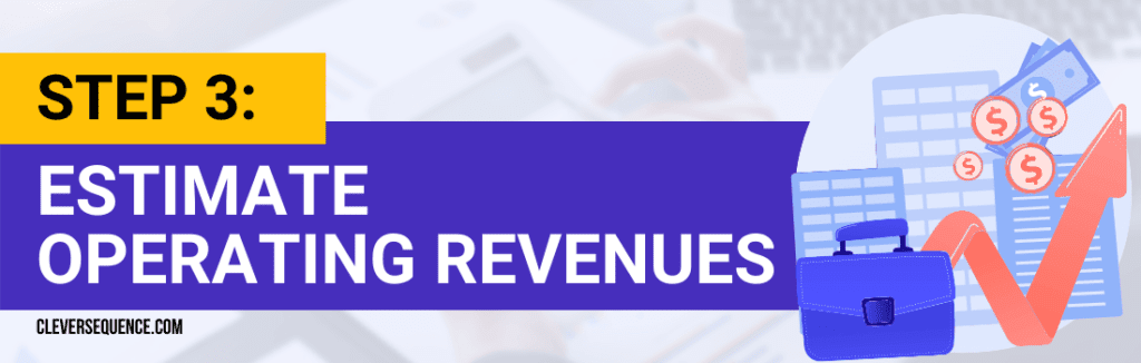 Estimate Operating Revenues - revenue agency abstract vector budgeting process for a company