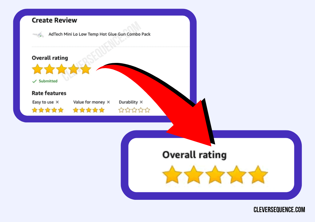 Give a star rating how to write a review on amazon without purchasing
