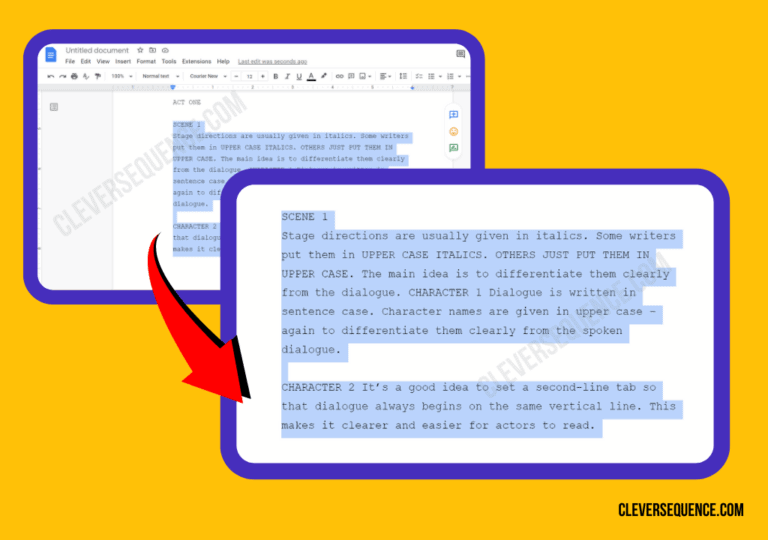 How to Write a Script on Google Docs Tips & Tools 2024