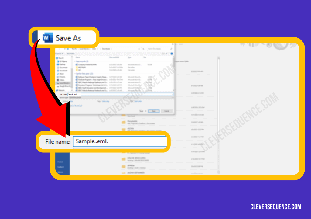 Save the file in your software of choice how to save an email as an attachment