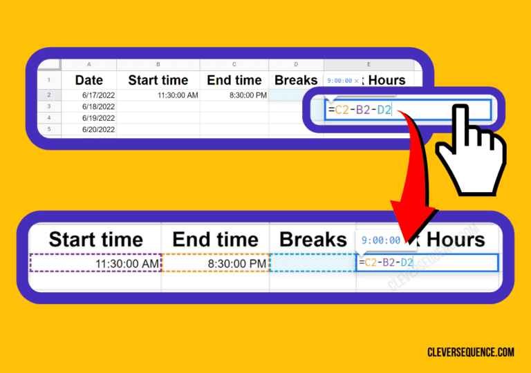 How to Make a Timesheet in Google Sheets (Free Templates)