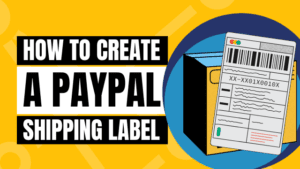 how to create a shipping label on paypal