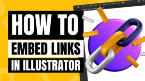 how to embed links in illustrator