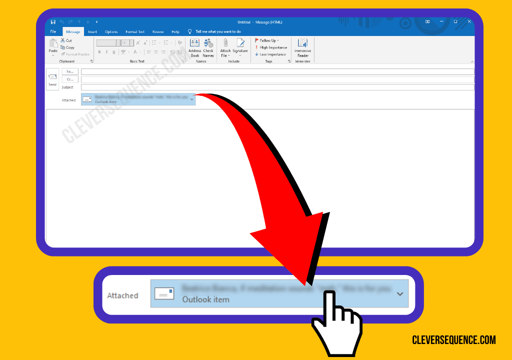 outlook item how to attach an email to another email in Outlook