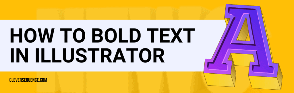 How to Bold Text in Illustrator how to change underline color in illustrator