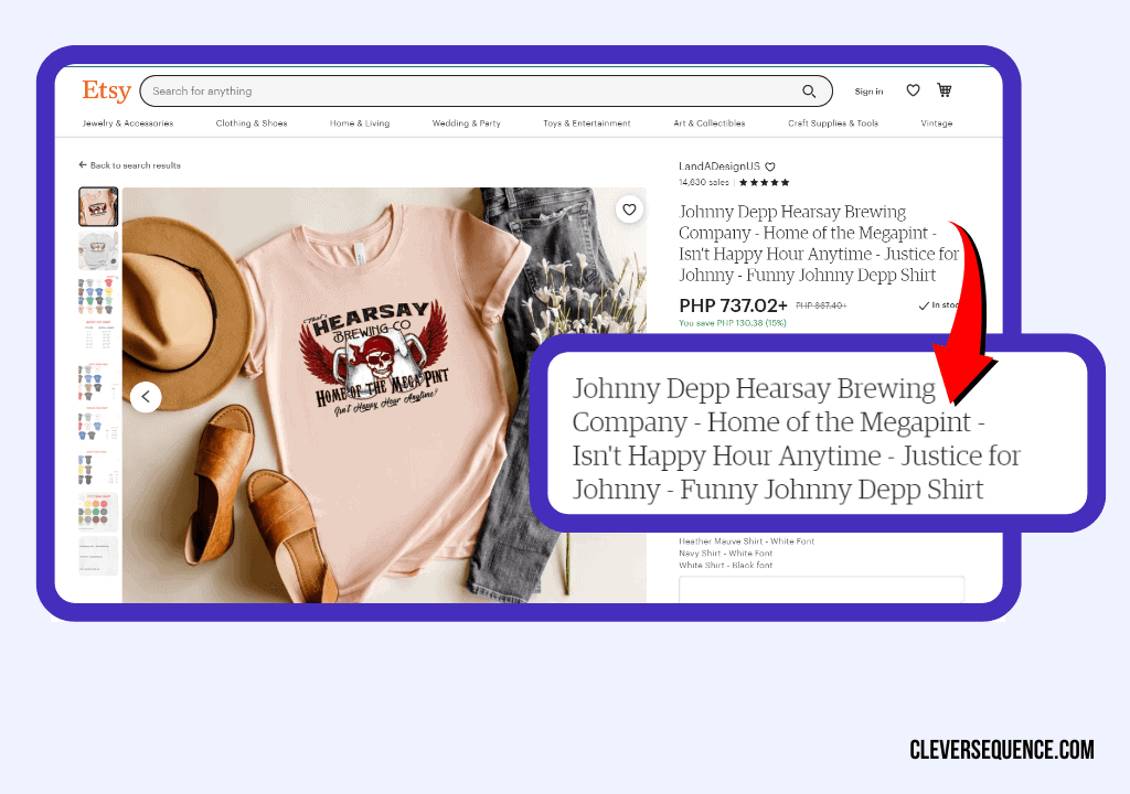 johnny depp hearsay brewing its trendy and creative how to sell clothing on Etsy