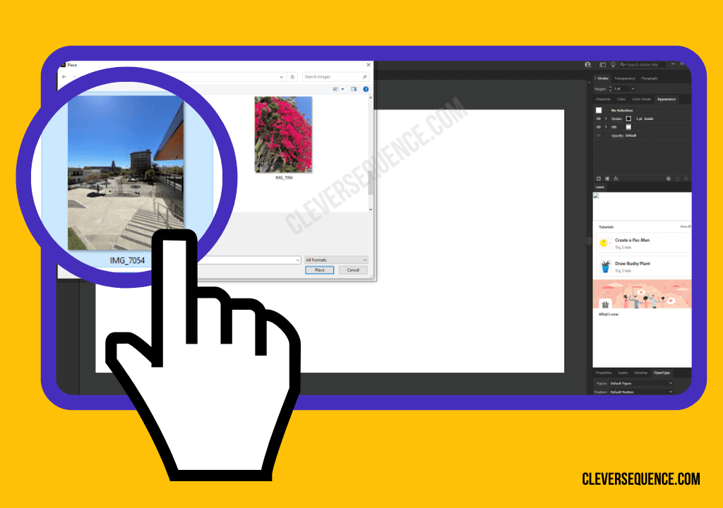 Click on the File menu at the top of the screen how to outline an image in illustrator