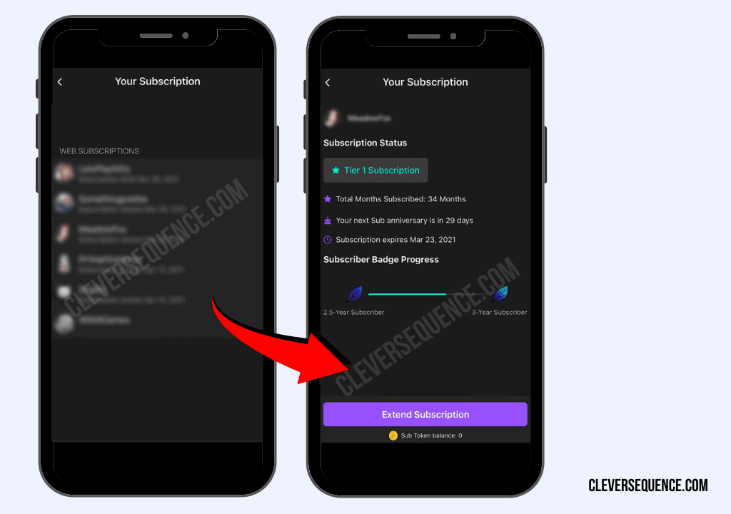 Here you can cancel a subscription or disable gifts how to twitch prime sub on mobile
